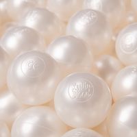 KiddyMoon Plastikbälle 6cm Perle 300/6cm Spielzeugball-Set