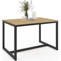 Rechteckiger Esstisch DETROIT 6 Personen Industriedesign 120 cm