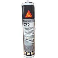 Sikaflex 522 STP Kleber - Wohnwagen Dichtmasse ideal zum Abdichten von Alu, Stahl & Kunststoff 300ml schwarz
