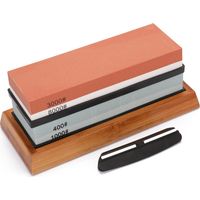 Eosnow 400/1000 3000/8000 Grit Premium Whetstone Schnittschärfen Stein Set Sharpenernon Slip Basis Cutter Cutter Spitzer