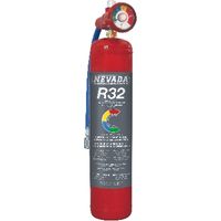 Bidón de gas refrigerante R32 con manómetro - 780 gr.