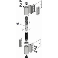 Türband Velox Top Alu 5500I FAPIM 2 Lamellen EL 17mm - Grau 05 - 552005