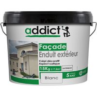 Plaster exterior addict crépi blanc acabado mate 15 kg