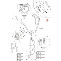 ORIGINAL ACTIVE 22 mm Beschleunigungssatz für Erdbohrer Modelle t143 - t165 022179