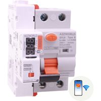 RCCB Interruttore Differenziale Puro WIFI Con Riarmo Automatico Tipo B 1P+N 3M 10000A 30mA AC 230V IP20 IEC61008-1 / IEC62423 GYL9, Disponibili 40A 63A (40A)
