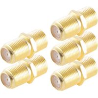 Adaptateur antenne shiverpeaks bs15-301314 plaqué or double connecteur