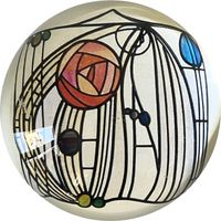 Presse papier Rose window par Charles Rennie Mackintosh
