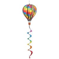 Elemento decorativo de jardín hq-invento hot air balloon pixel giro fijo resistente