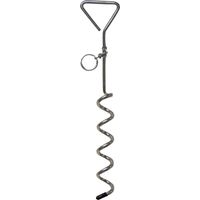 Piquet Chien En Chrome Longueur 40 Cm