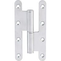 Edelstahlband - 140x70x3 mm rundes Ende und flacher Knoten - links - LTPML140X70-304G