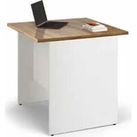 Bureau en noyer naturel H74x80x80 cm