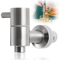 Robinet Distributeur Boisson Remplacement, Robinet pour Fontaine à Eau en Acier Inoxydable, Robinets Fontaine a Punch pour la Maison et la Fête