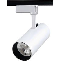 LED-Schienensystem. Leistungsstarkes COB-Schienensystem. Schienensystem geeignet für Einkaufszentren und Supermärkte (warmweißes Licht – 3000 K, 30 W).