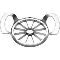Coupe Pomme Acier Inoxydable Vide Pomme Coupe Poire Version améliorée Trancheuse Pomme En 12 Quartiers Fils Inox,Enleve Trognon Pomme,Epluche Pomme,pour Pomme,Fruit Core Slice Pomme de Terre,Poires