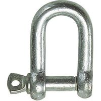 Verzinkter gerader Schäkel m20 3/4