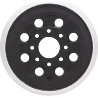 Plato de lijado compatible con Bosch PEX 220 A GEX 125-1 AE PEX 220 AE Plato de lijado y pulido con cierre de velcro 8 agujeros