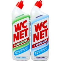 WC NET GEL CANDEGGINA CON BICARBONATO 700 ML 10X PIU BIANCO MOUNTAIN FRESH/OCEAN FRESH