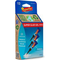 Gel Adesivo Istantaneo Blister 3x1g 2513 Supertite