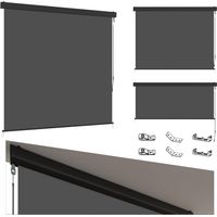 YODOLLA Store Vertical, Rétractable avec Coffre, Occultant Exterieur Fenetre, Gris 160x250cm
