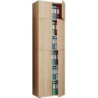 Armadio per armadietti da ufficio Lona 5 scomparti A 223x70x39 - VCM