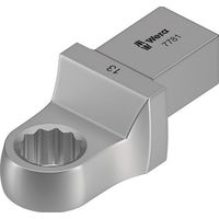 Einsteckringschlüssel 7781 Schlüsselweite 13 mm 14 x 18 mm CV-Stahl WERA