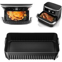 Accessoire Air Fryer, Moule Air Fryer pour Ninja Foodi Flex 10,4 L AF500EU, Silicone Air Fryer Accessoires, Moule Silicone Air