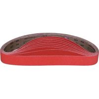 Schleifband XK870T Länge 520 mm Breite 6 mm Körnung 60 für Stahl / Titan / NE Keramikkorn