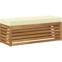 Banc de Jardin Bois d'Acacia Massif Naturel