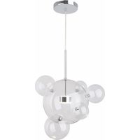 Suspension Reality Multiverse LED 10W chrome 5 globes