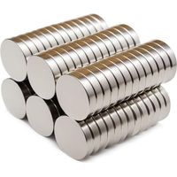 50 Stück 10 2 mm Premium-Neodym-Magnete - Ideal für Kühlschränke, interaktive Whiteboards und magnetische Oberflächen