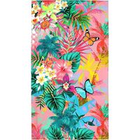 Drap de bain Flowers 100 x 180 cm