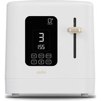 Cello Digital 2 Slice Toaster with One Touch Ghost Panel, Toast Timer and Bagel