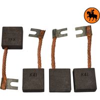 Ensemble de 4 balais de charbon STEINBOCK 28810 10x20x20mm