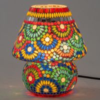 Mehrfarbige Kristalllampe, ideal für moderne Dekoration, Umgebungsbeleuchtung, elegantes und funktionales Design