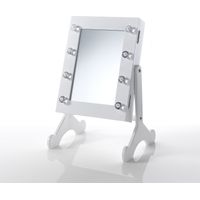 Specchiera da tavolo con LED e vano contenitore Atalanta B