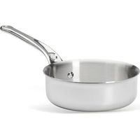 De Buyer 3730.16 AFFINITY Tegame in Acciaio Inox 1 L Diametro 16 cm Altezza 6 cm colore Acciaio inox