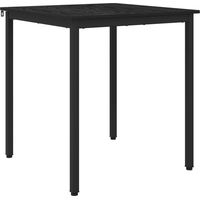 Mesas de comedor 70 x 70 x 75 cm METAL vidaXL