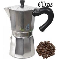 Cafetière classique Acier Inoxydable induction 6 tasses, Compatible Toutes Sources de Chaleur Sauf Induction