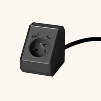 Prise d'angle cuisine TETRIS - Triple prise - 1 prise + 1 prise USB-A + 1 prise USB-C