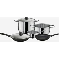 Set batteria 7 pezzi inox antiaderente induzione Free