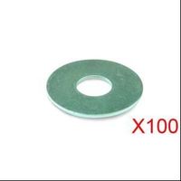 SUKI 100 PZ A QUADRI DISCO 8,4 X 24 X 2,00 MM ZINCATI DIN 9021, 6113174