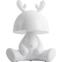Leitmotiv Lampada da Tavolo Deer Bianca LED Senza Fili