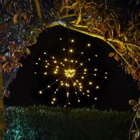Lampion solaire décoratif Pluie d'Etoiles