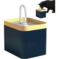 Fontaine À Eau pour Chat, Ultra Silencieuse 1.5 L Fontaine A Eau Chat sans Fil, Chat Fontaine d'eau pour Animaux De Compagnie avec Filtre pour Chats