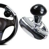 Boule Volant Voiture Boule Volant Bouton Volant Voiture Spinner Bouton Volant Direction Universel Voiture Accessoire Voiture Tuning pour Voitures Tracteurs,Tondeuses à Gazon