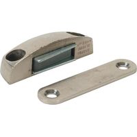 Loqueteau Neptune zamak noir mat force 4 kg - pose en applique - PROGRESS
