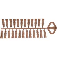 Spit – Boîte de 100 chevilles Arpon 8 x 32 mm – Pour béton armé – Charge maximale 50 kg – Vis 4/7 – 198180