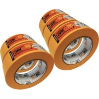 Zulu Precision Outdoor/Indoor Yellow Painters Masking Tape - 38mm x 50m (2-6 months), 5 Pack