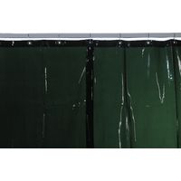 Cortina protectora para soldadura S7 y amoladura en verde KEMPER 3000 x 1300 mm - 2.3 kg