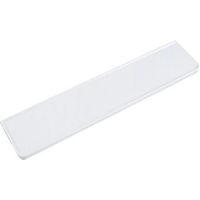 Carrara et Matta Dora Tablette murale 60x12cm en matière synthétique Blanc